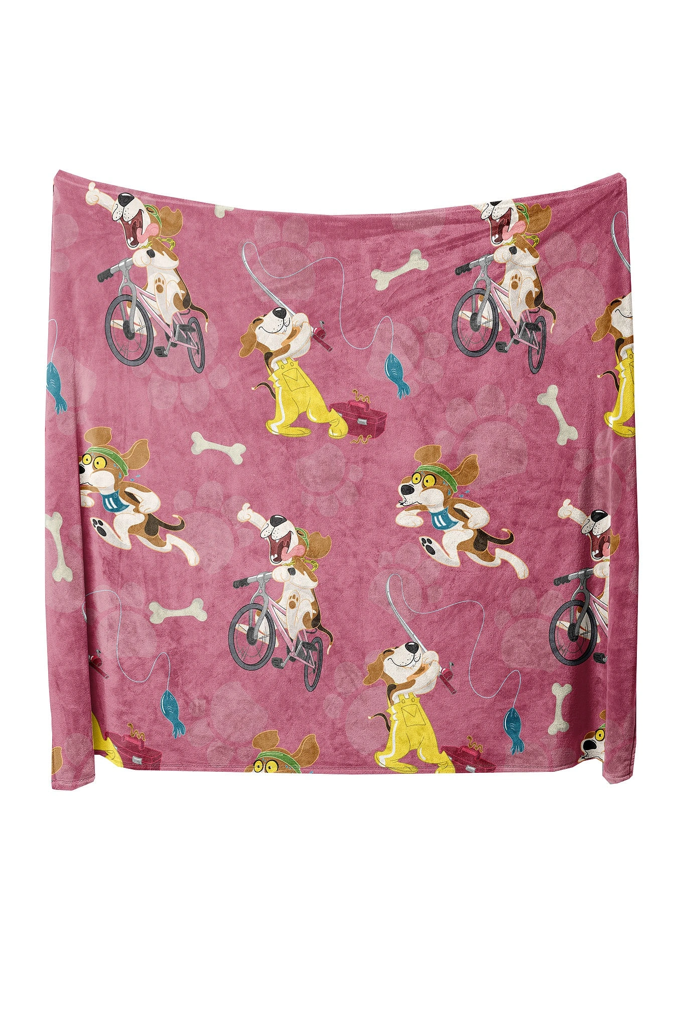 Cozy Pup's Dream Blanket: Oversized Comfort for Your Best Friend.